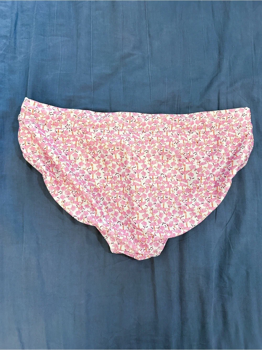 2XIST Flamingo Swim Brief MENS LARGE Sliq Rio Pink Flamingo
